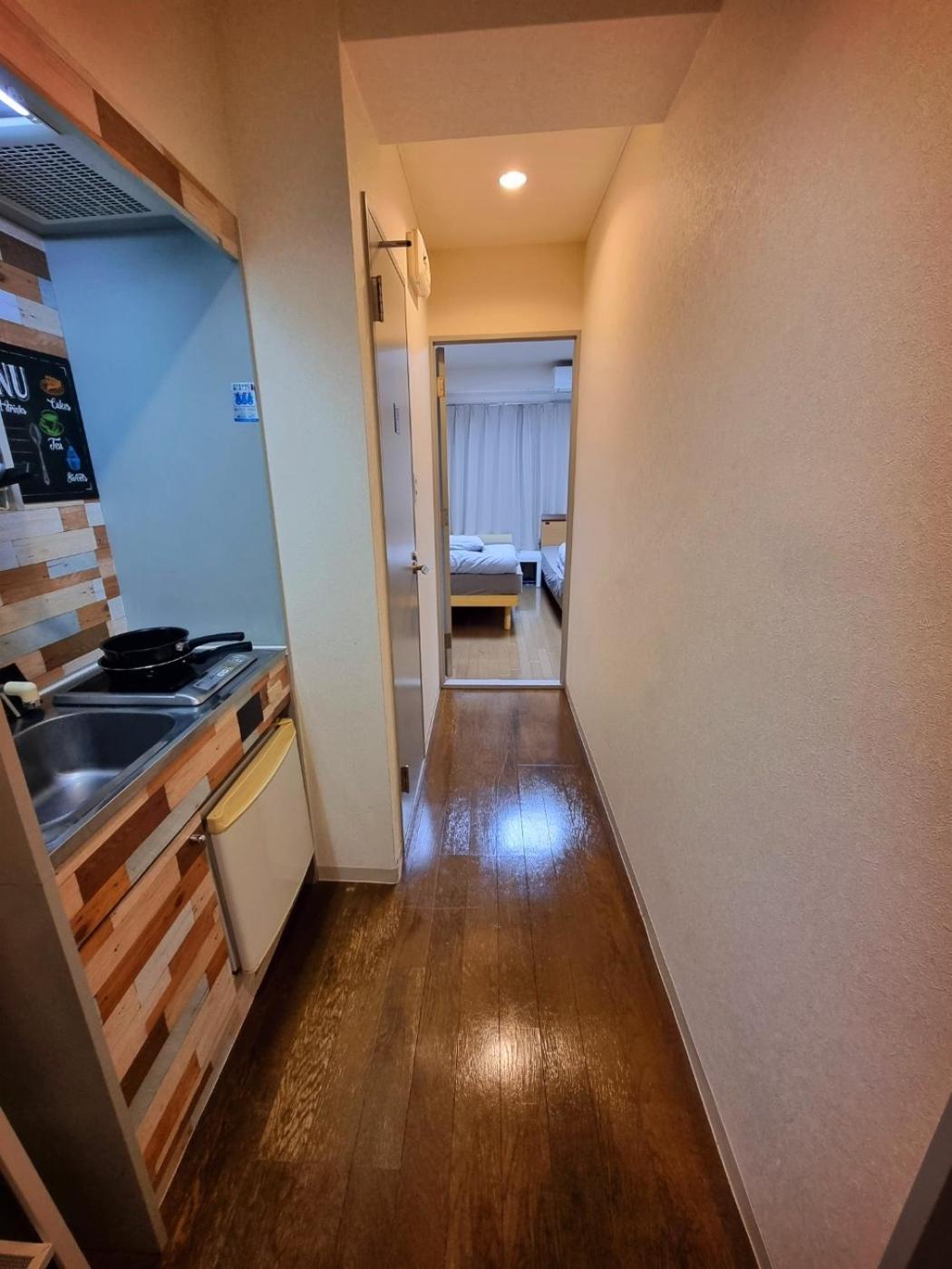 오사카 네코하우스 난바점 Apartment Bagian luar foto