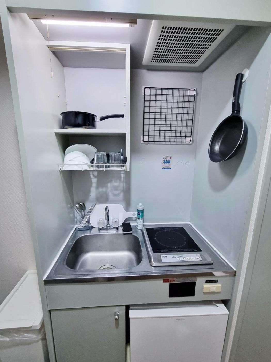 오사카 네코하우스 난바점 Apartment Bagian luar foto