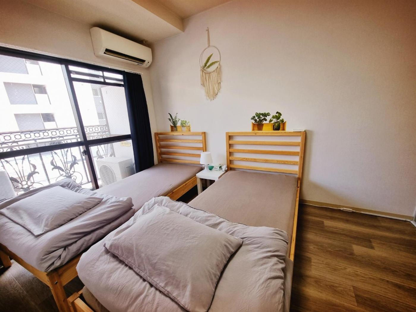 오사카 네코하우스 난바점 Apartment Bagian luar foto